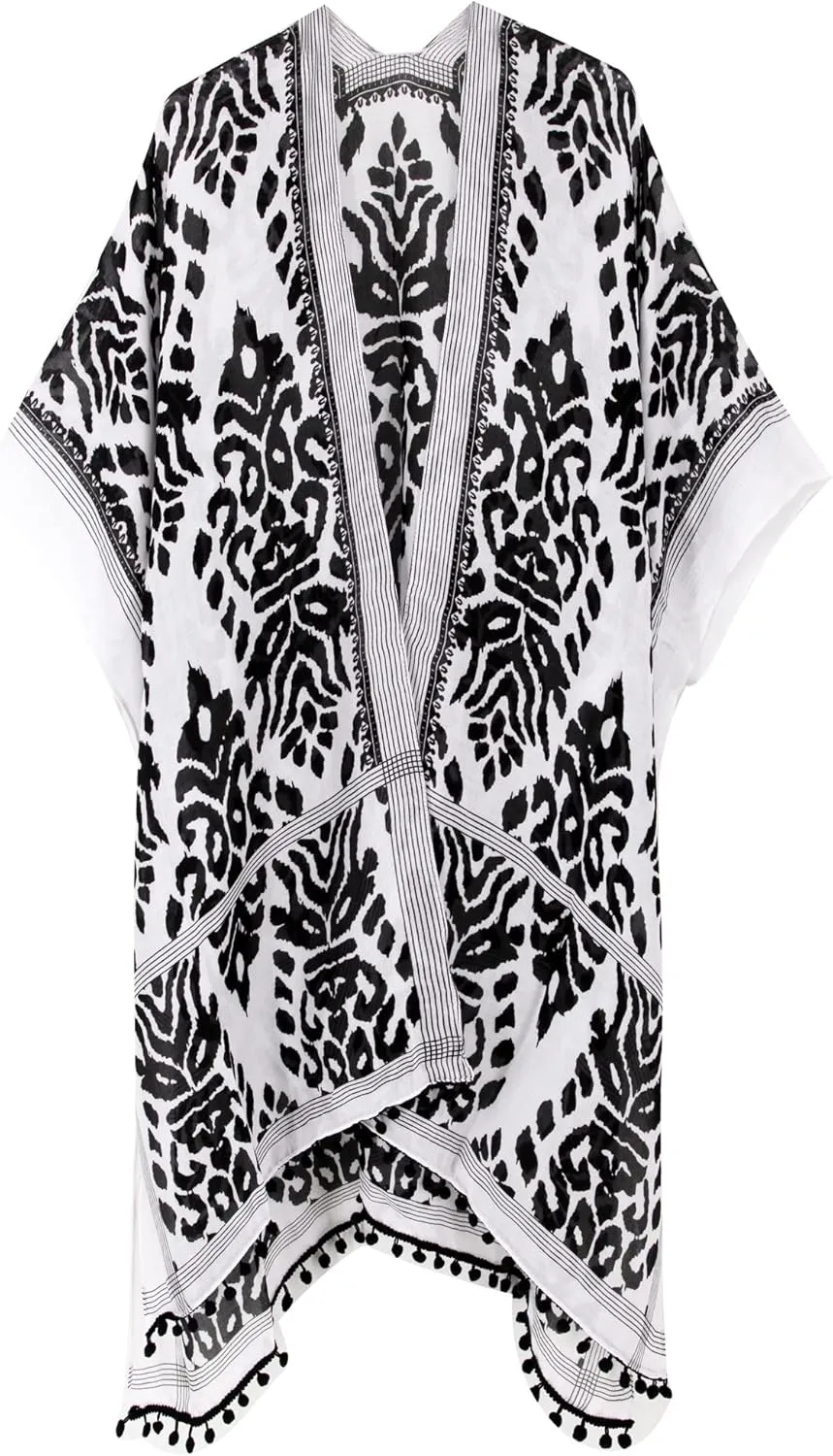 Breezy Lane Kimonos for Women Swimsuit Coverups Beach Cover Up Swimwear Cardigan Summer