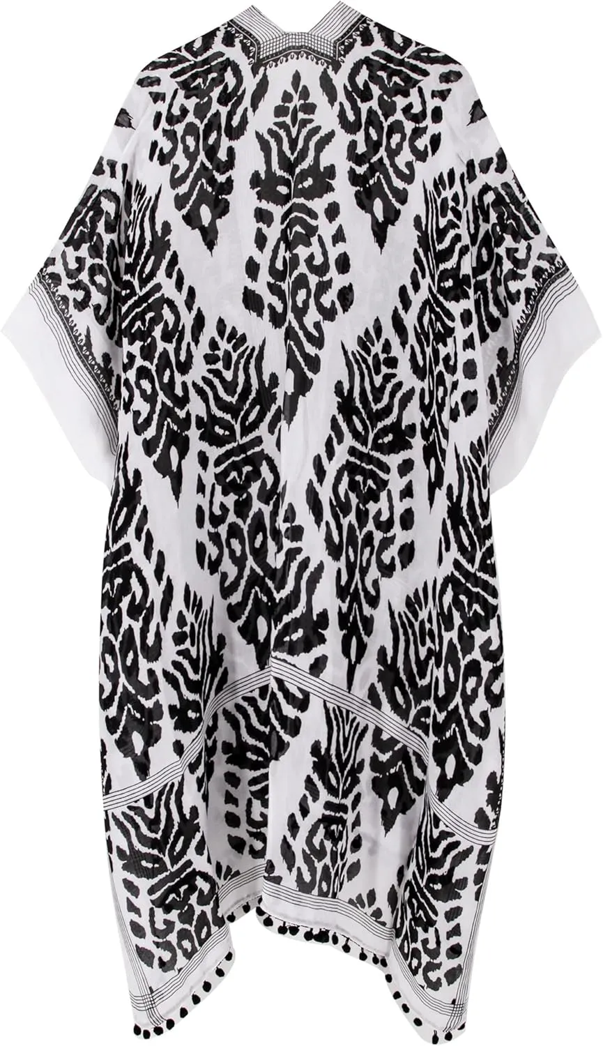Breezy Lane Kimonos for Women Swimsuit Coverups Beach Cover Up Swimwear Cardigan Summer