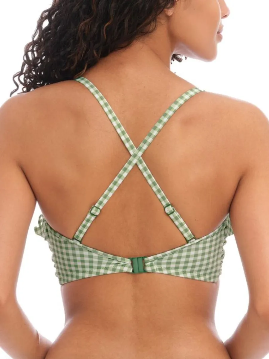 Check In Bandeau Bikini Top - Khaki