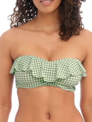 Check In Bandeau Bikini Top - Khaki