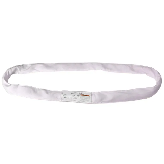 Endless Polyester Round Lifting Sling - 4'  | White | Type 6
