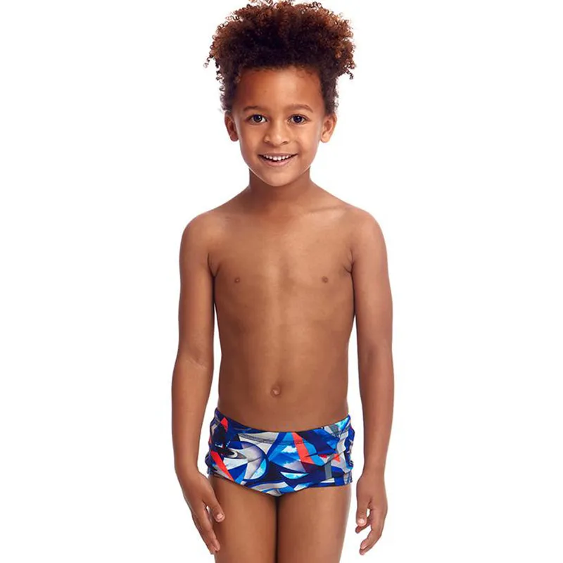 Funky Trunks - Futurismo - Toddler Boys Printed Trunks