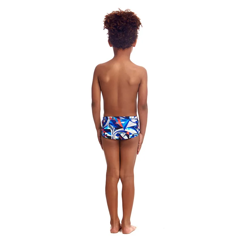 Funky Trunks - Futurismo - Toddler Boys Printed Trunks
