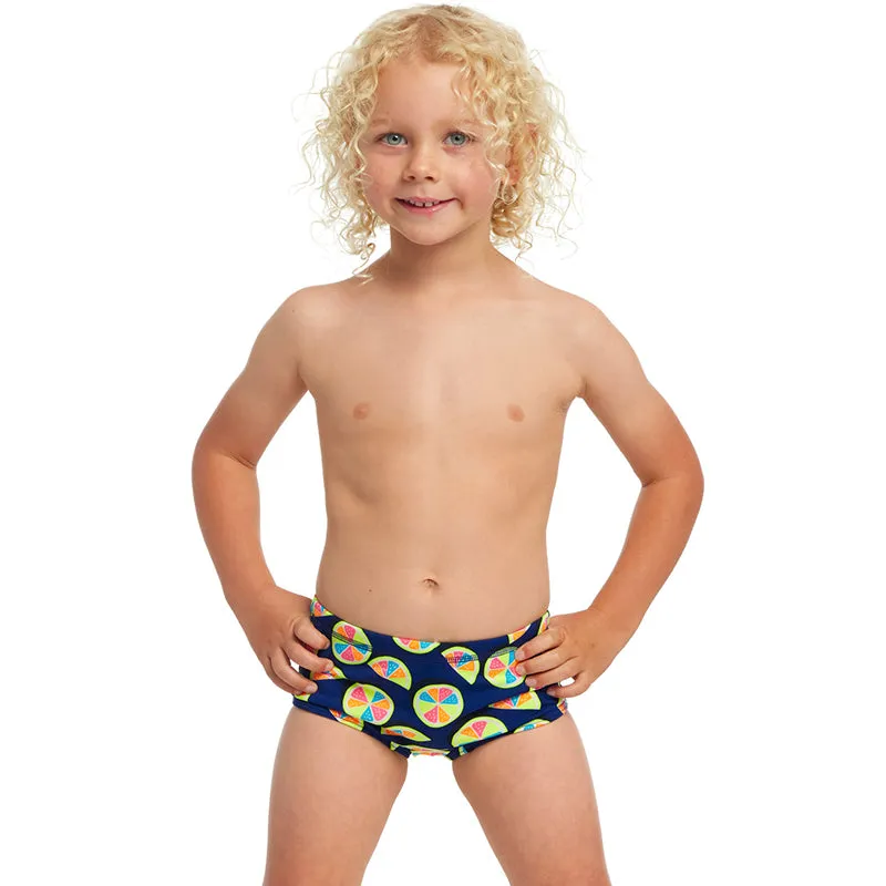 Funky Trunks - You Lemon - Toddler Boys Eco Printed Trunks