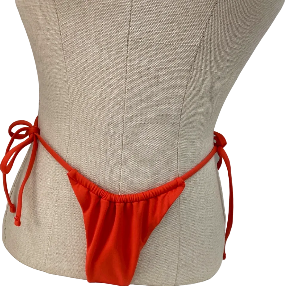 Mango Red Brazilian Swimwear Bottoms S