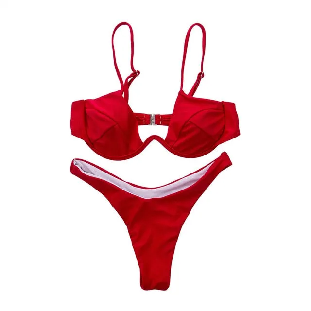 Marissa Padded Bra Bikini Set
