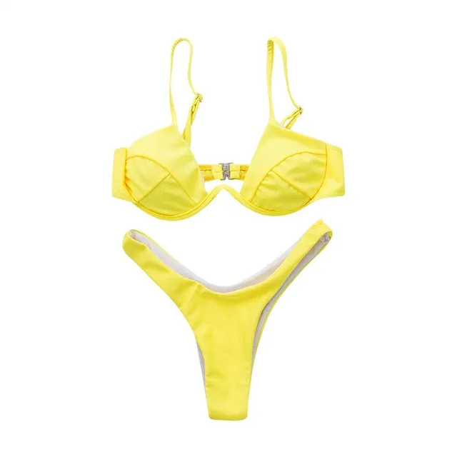 Marissa Padded Bra Bikini Set
