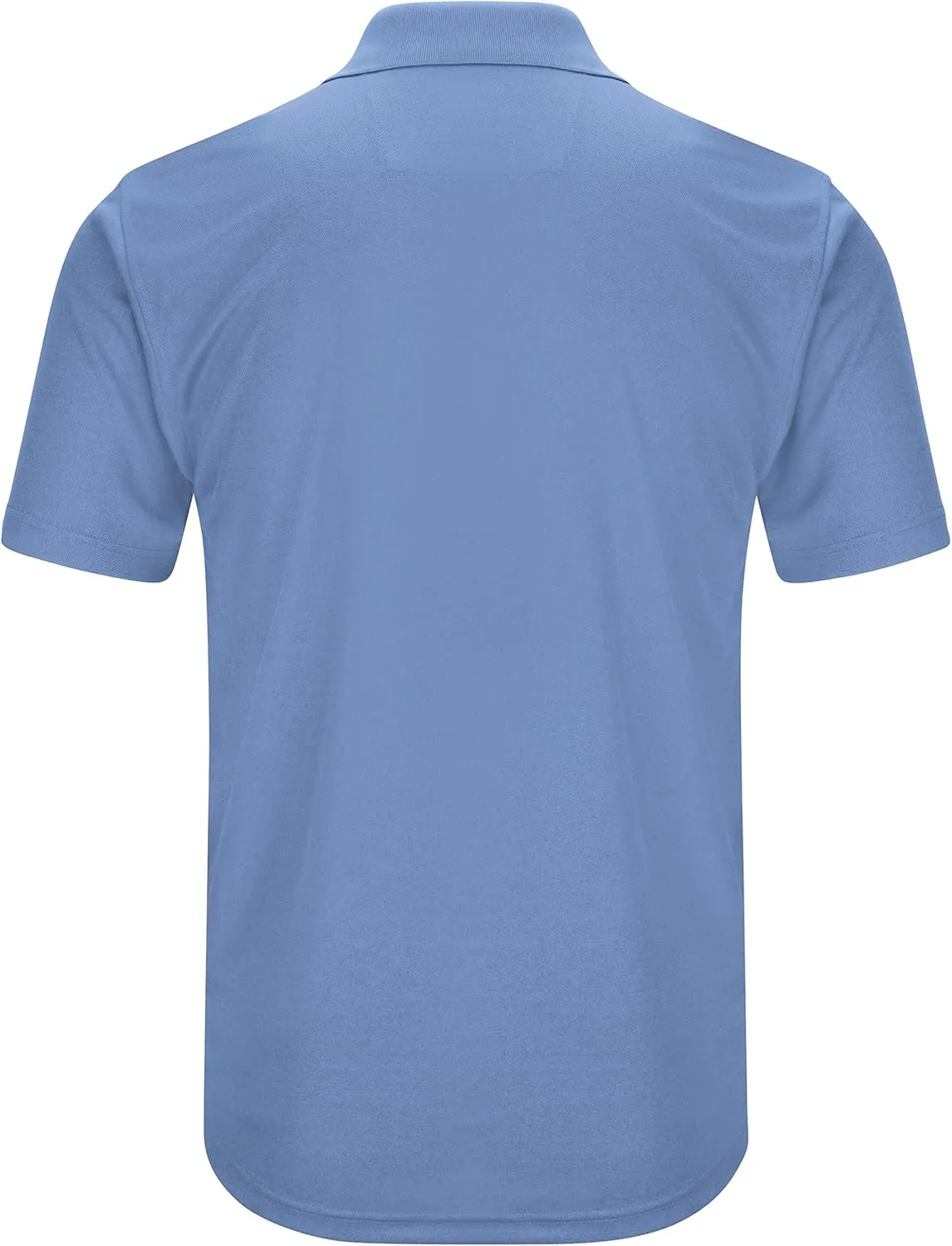 Red Kap Men's Short Sleeve Performance Knit Pocketless Coro Polo