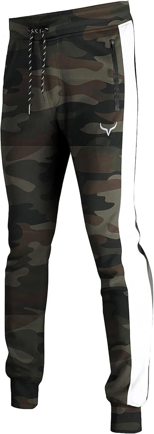 SCREENSHOT Sports Mens Spandex Fleece Athletic Jogger Fitness Workout Gym Sweatpants