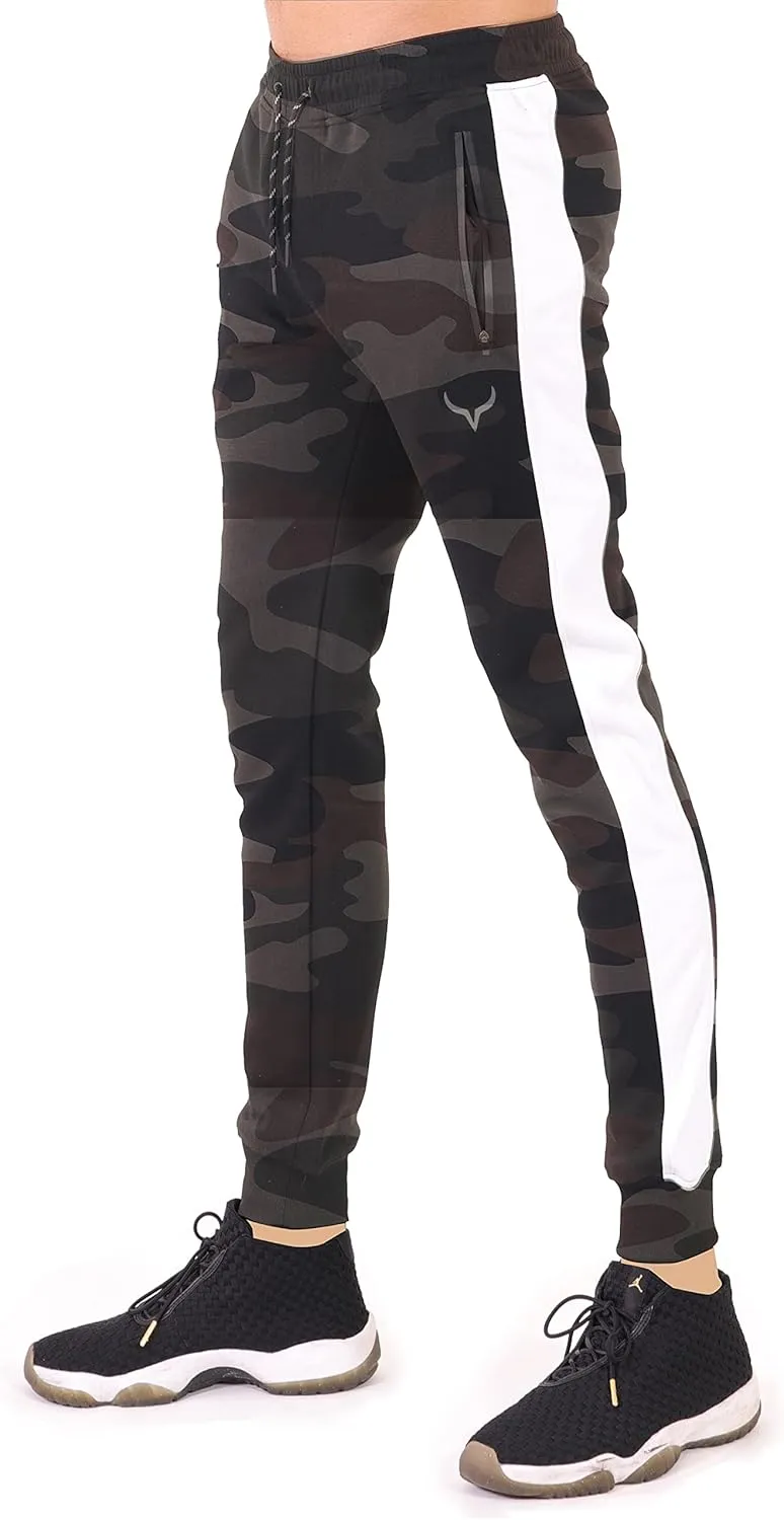 SCREENSHOT Sports Mens Spandex Fleece Athletic Jogger Fitness Workout Gym Sweatpants