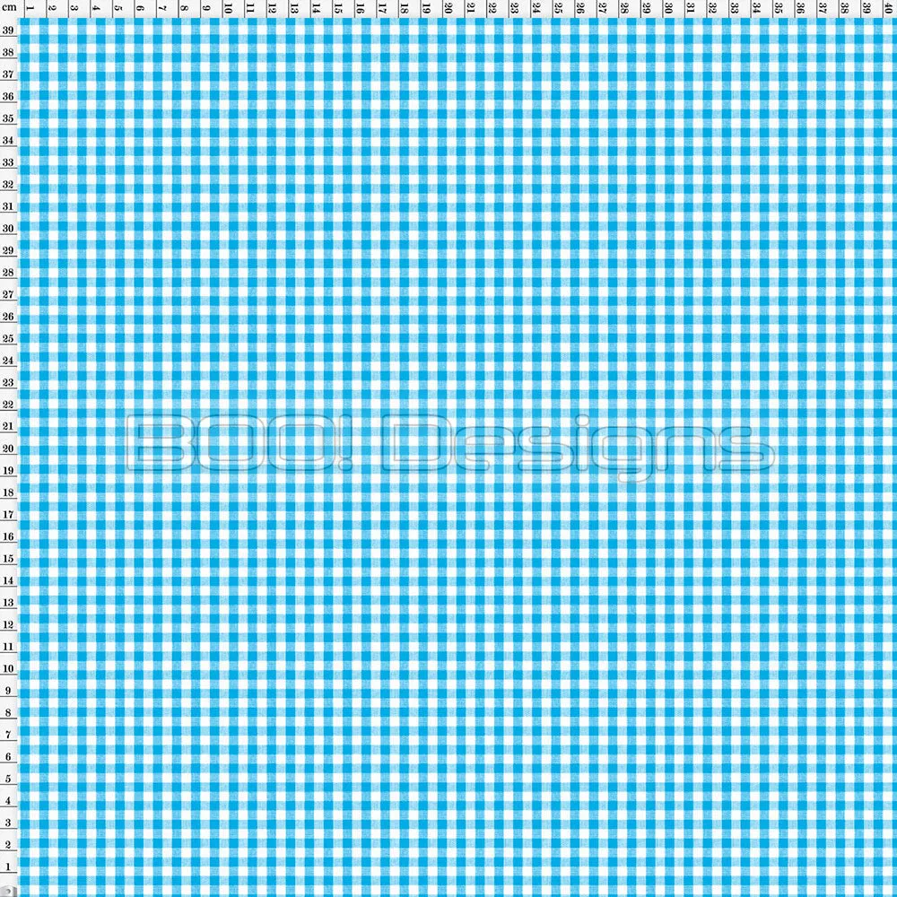 Spandex Gingham Surf Small