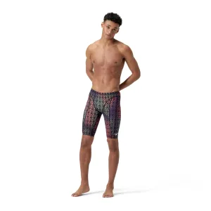 Speedo Men's Printed Vanquisher Swim Jammer