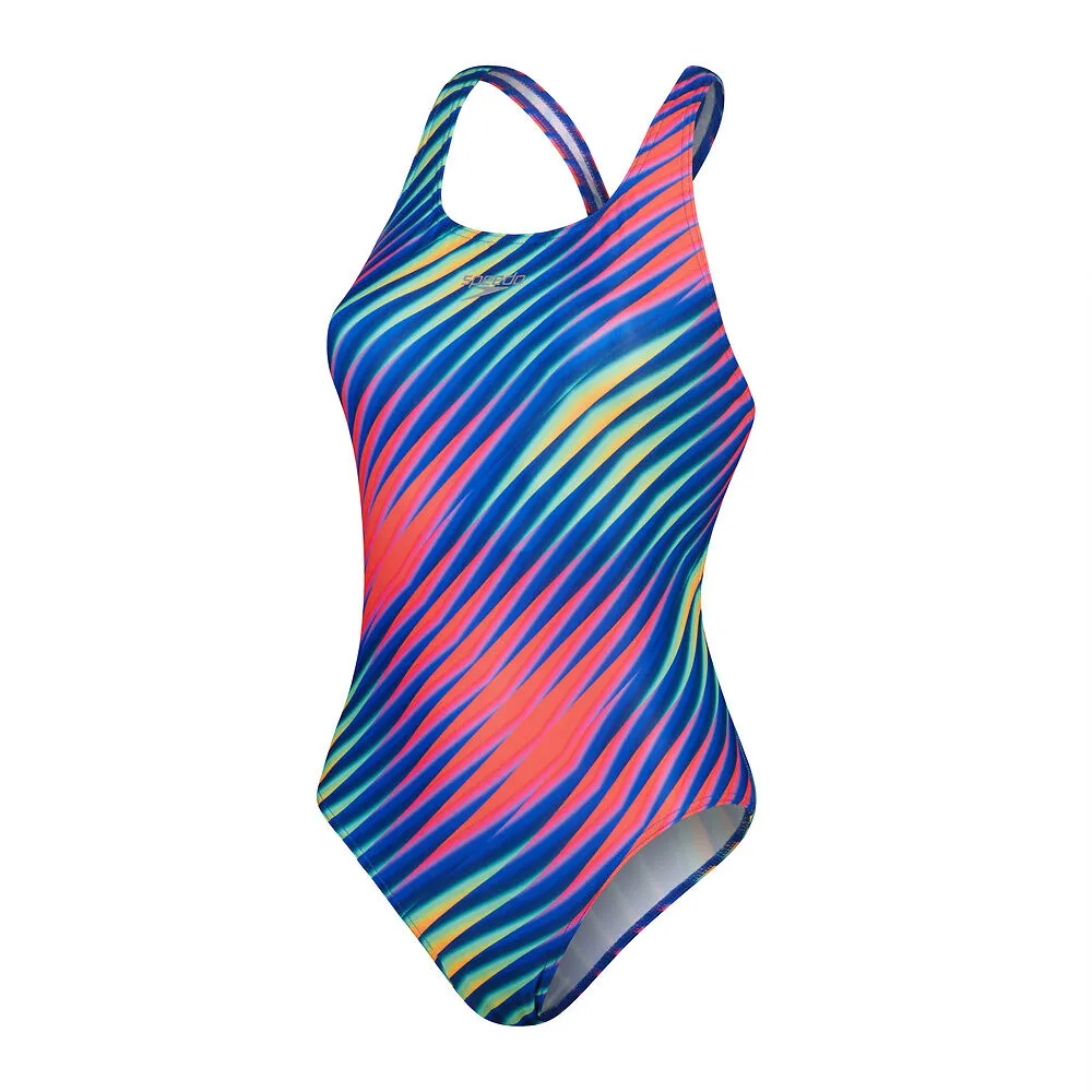 Speedo Womens Allover Digital Powerback