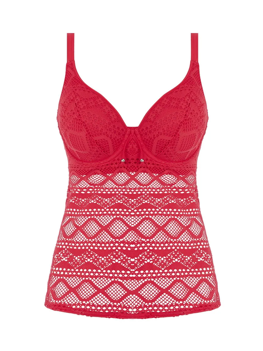 Sundance Tankini Top - Red
