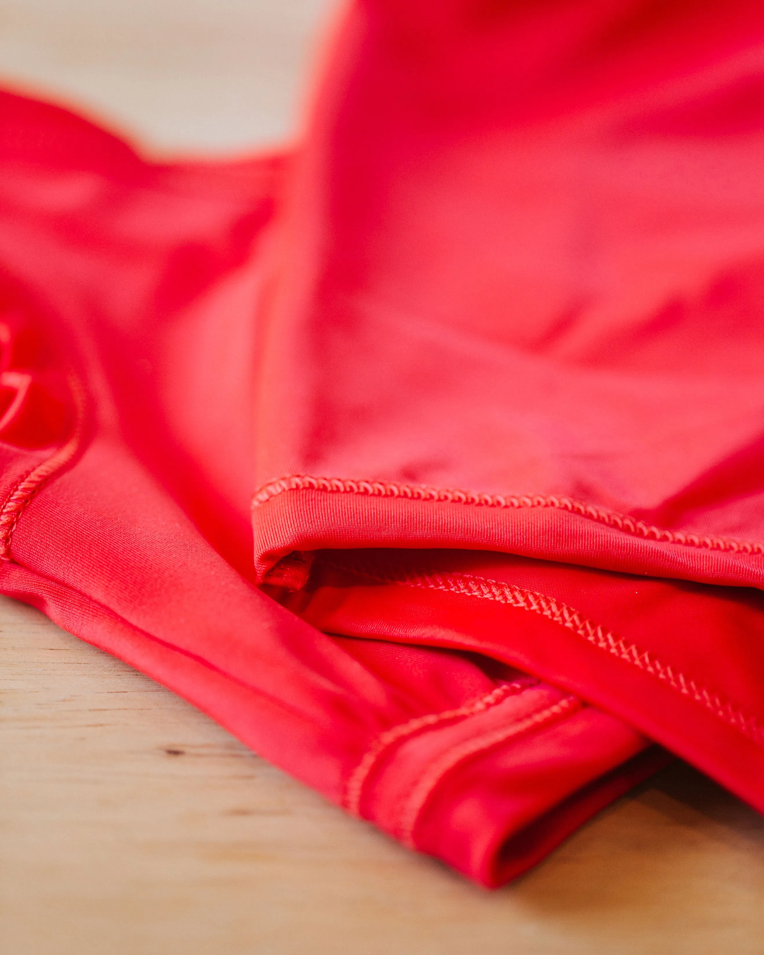 Swimwear Top Classic Red