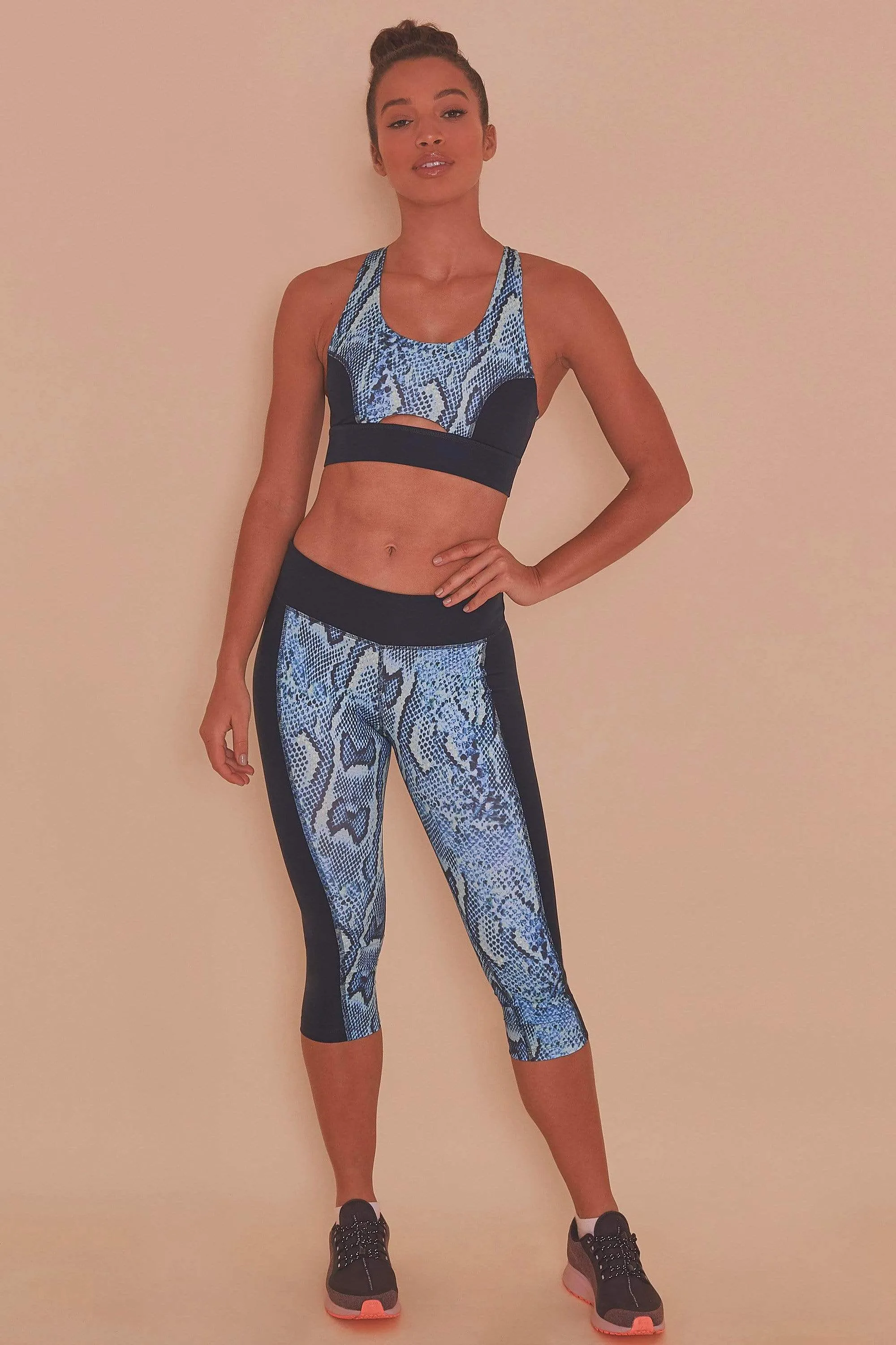 Wolf & Whistle Cross Back Bra Snake